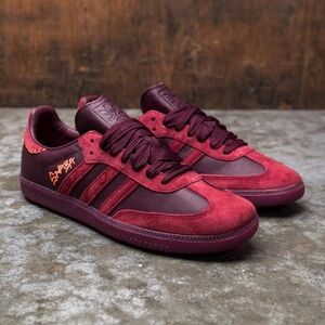 ISO ISO ISO...Adidas SAMBA Maroon Men's Sneakers